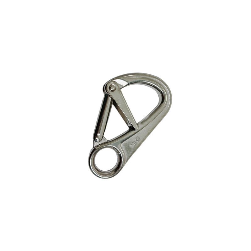 Stainless Steel T316 Double Lock Safety Hook Snap Hook WLL 850 Lbs Sailing Boat