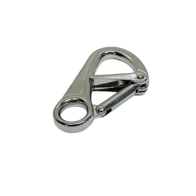 Stainless Steel T316 Double Lock Safety Hook Snap Hook WLL 850 Lbs Sailing Boat