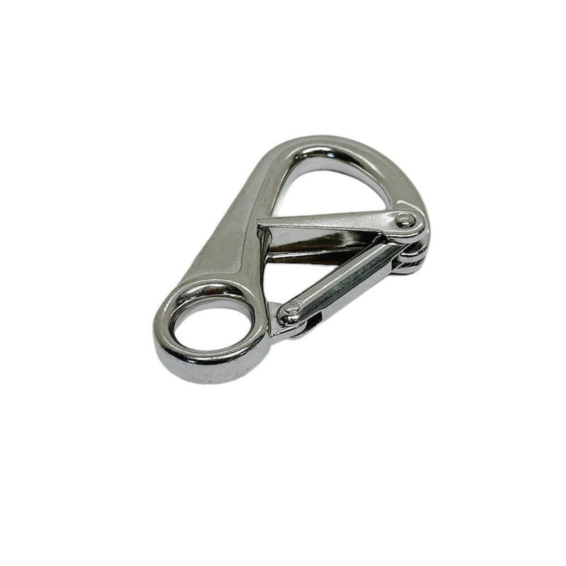 Stainless Steel Double Lock Safety Hook Snap Hook WLL 850 Lbs Sailing Boat 4 Pcs