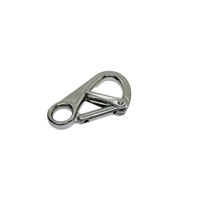 Stainless Steel Double Lock Safety Hook Snap Hook WLL 850 Lbs Sailing Boat 4 Pcs