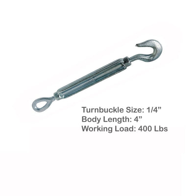 Turnbuckle HOOK EYE Pulley Galvanized Drop Forge Hook Eye Turnbuckle