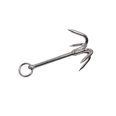 Stainless Steel 304 Hook Anchor 9-3/4" Marine Grade Grapple Grappling Hook