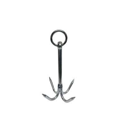 Stainless Steel 304 Hook Anchor 9-3/4" Marine Grade Grapple Grappling Hook