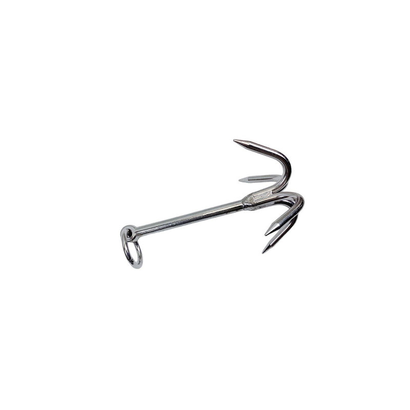 Stainless Steel 304 Hook Anchor 8" (200mm) Marine Grade Grapple Grappling Hook