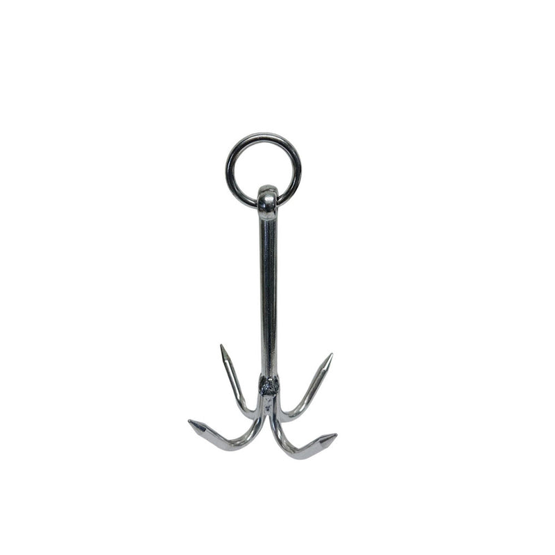 Stainless Steel 304 Hook Anchor 8" (200mm) Marine Grade Grapple Grappling Hook