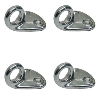 1-1/4" Fender Hook Stainless Steel 304 Outdoor Wall Pad Eye Marine Hanger 4 Pcs