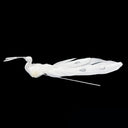 2 Pcs Artificial Peacock Bird Glitter Gems Foam Feather Crafts Christmas Party Decor Ornament Decorations 6"L