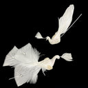 10 Pcs Artificial Peacock Bird Glitter Gems Foam Feather Crafts Christmas Party Decor Ornament Decorations 6"L