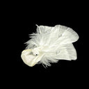 10 Pcs Artificial Peacock Bird Glitter Gems Foam Feather Crafts Christmas Party Decor Ornament Decorations 4.5"L