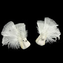 10 Pcs Artificial Peacock Bird Glitter Gems Foam Feather Crafts Christmas Party Decor Ornament Decorations 4.5"L