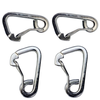 Harness Clip Spring Gate Snap Hook Carabiner Hook Stainless Steel T316