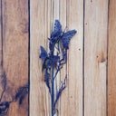 31" Artificial Glitter Butterflies Dead Twig Spray Window Insect Floral Decor Party Flower Arrangement - Blue