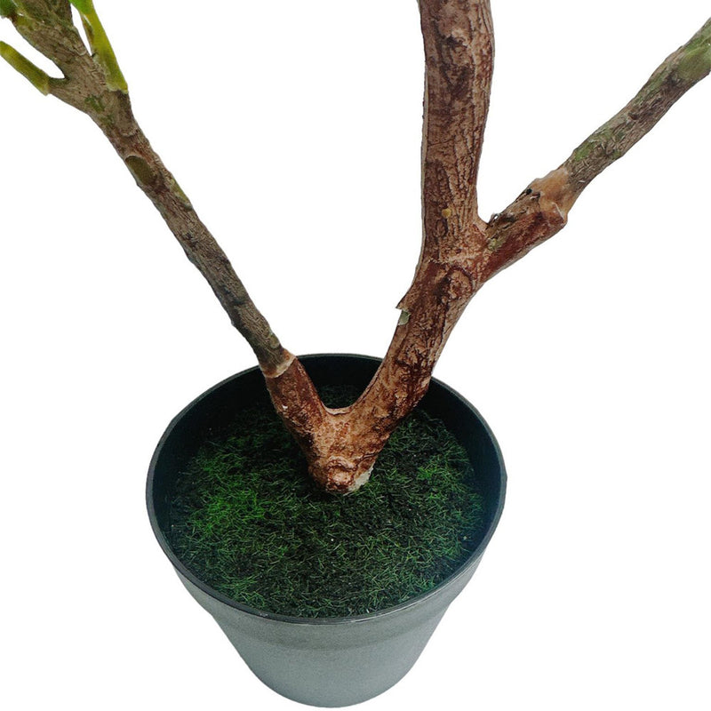 Unique Gorgeous Fuchsia Artificial Plumeria Flower Tree Tropical Plant, 2.25 Ft