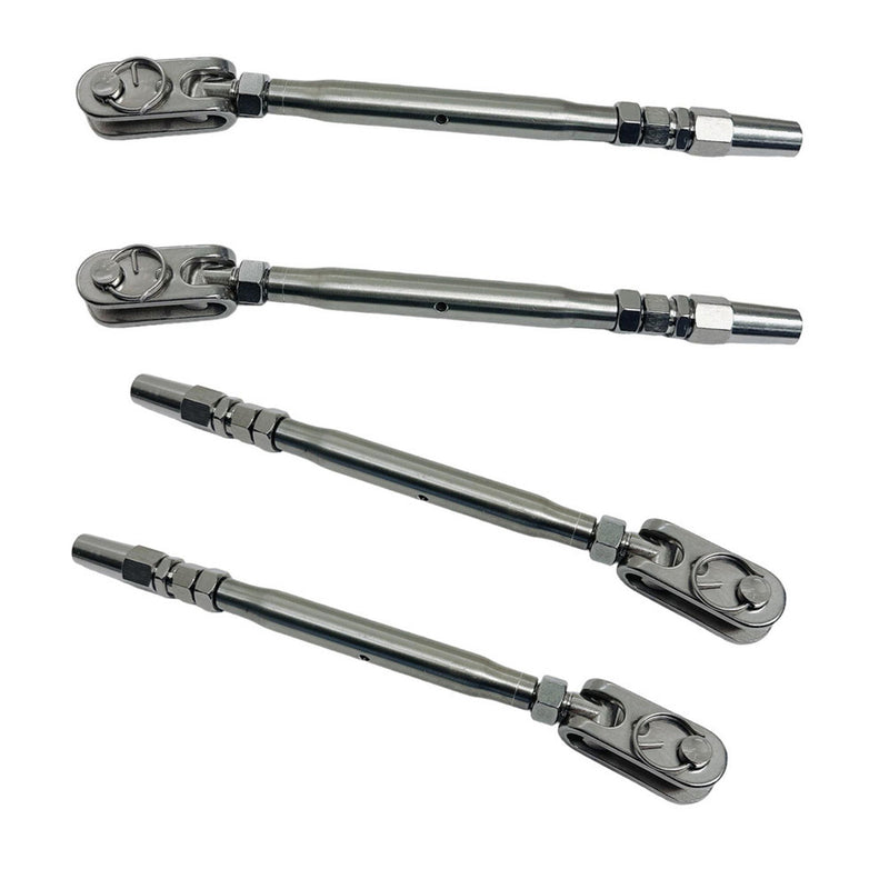 Marine Boat Toggle And Swageless Turnbuckle For Cable Wire Stainless Steel T316