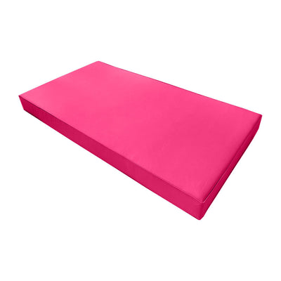 Model-1 Daybed Mattress Bolster Pillow Covers Piped Trim Twin-AD110
