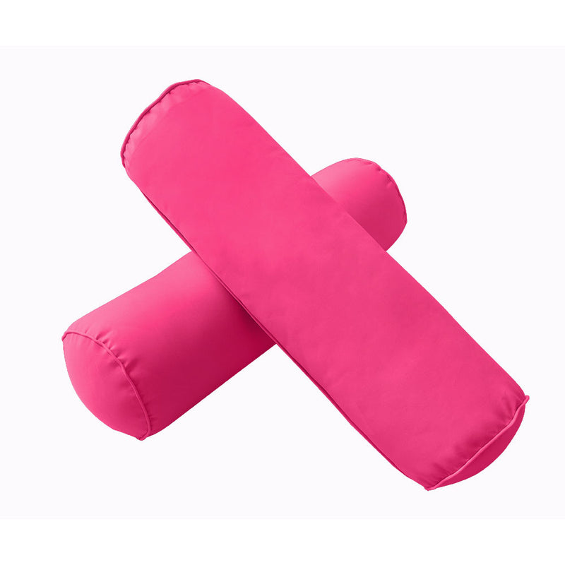 Model-2 Daybed Mattress Bolster Pillow Covers Piped Trim Twin-AD110