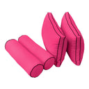 Model-2 Daybed Mattress Bolster Pillow Covers Contrast Trim Twin AD110