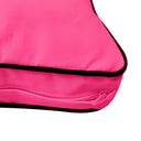 Model-1 5PC Contrast Pipe Daybed Mattress Cushion Complete Set-Twin Size AD110