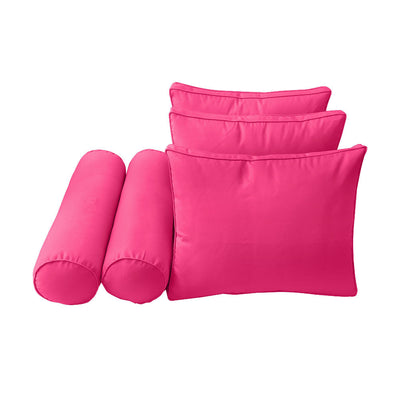 Model-3 AD110 Twin 6PC Pipe Daybed Mattress Cushion Bolster Pillow Complete Set