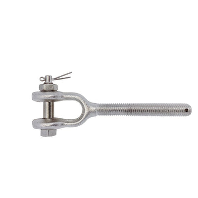 1-1/2" Drop Forged Turnbuckle Jaw RIGHT HAND Thread 17000Lb WLL Stainless Steel