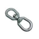 4 PCS 5/8" Eye & Eye Swivel for Marine Boats – Hot Dipped Galvanized Mooring Connector, 5,200 lbs WLL, Eye & Eye Swivel