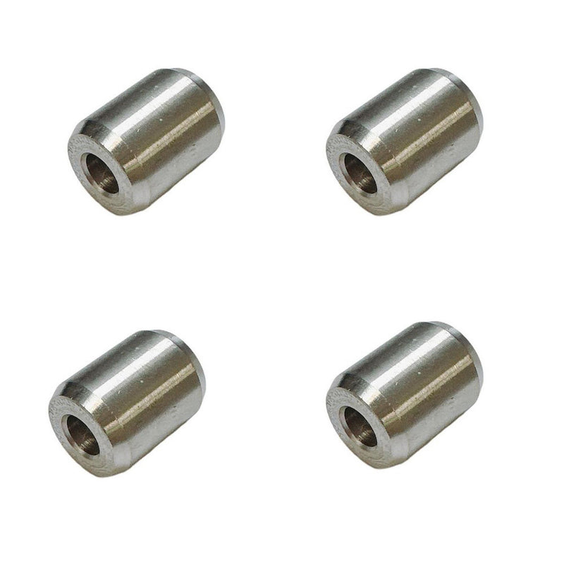 Wire Rope Button Stop Clips Cable Ferrules Stainless Steel T316 Marine