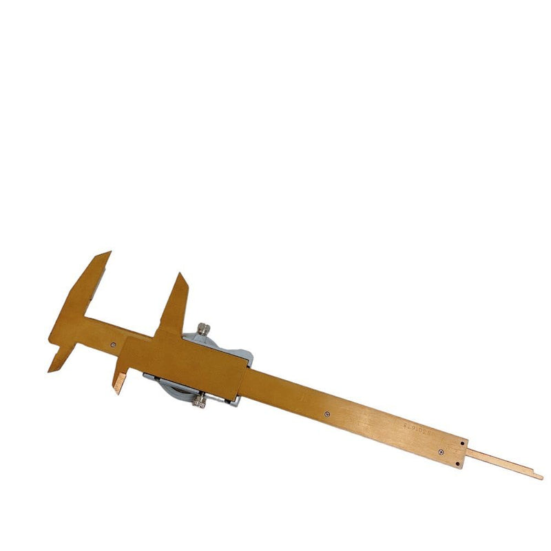 0-6" Stainless Hardened 4 Way Tin Coated Dial Caliper, 0.001" Grad. Shock Proof
