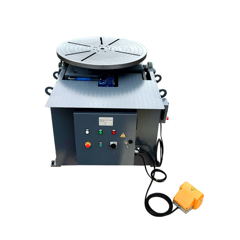 2200-3300 LBS Welding Positioner Positioning Turn Rotary Table Tilt 0-135 Degree 3 Phase 220V