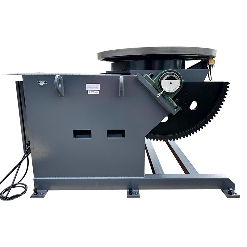 2200-3300 LBS Welding Positioner Positioning Turn Rotary Table Tilt 0-135 Degree 3 Phase 220V