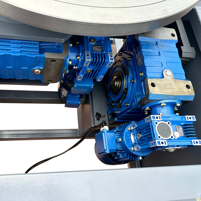 2200-3300 LBS Welding Positioner Positioning Turn Rotary Table Tilt 0-135 Degree 3 Phase 220V