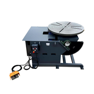 2200-3300 LBS Welding Positioner Positioning Turn Rotary Table Tilt 0-135 Degree 3 Phase 220V