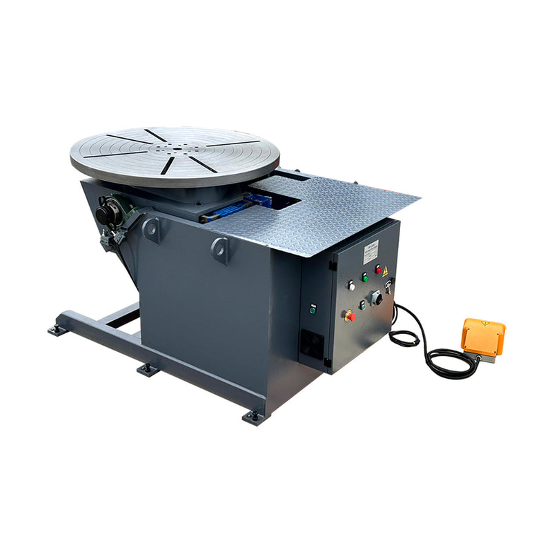 2200-3300 LBS Welding Positioner Positioning Turn Rotary Table Tilt 0-135 Degree 3 Phase 220V