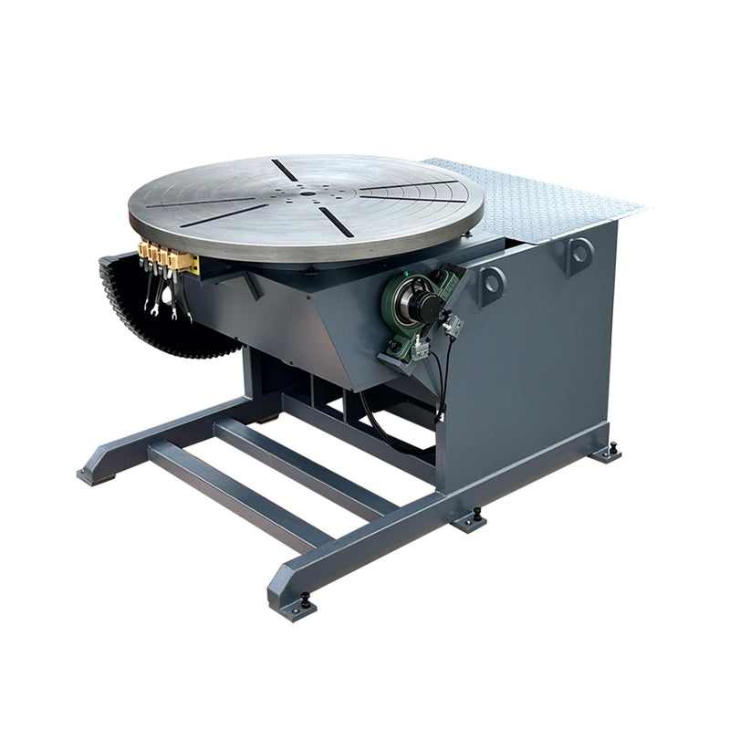 2200-3300 LBS Welding Positioner Positioning Turn Rotary Table Tilt 0-135 Degree 3 Phase 220V