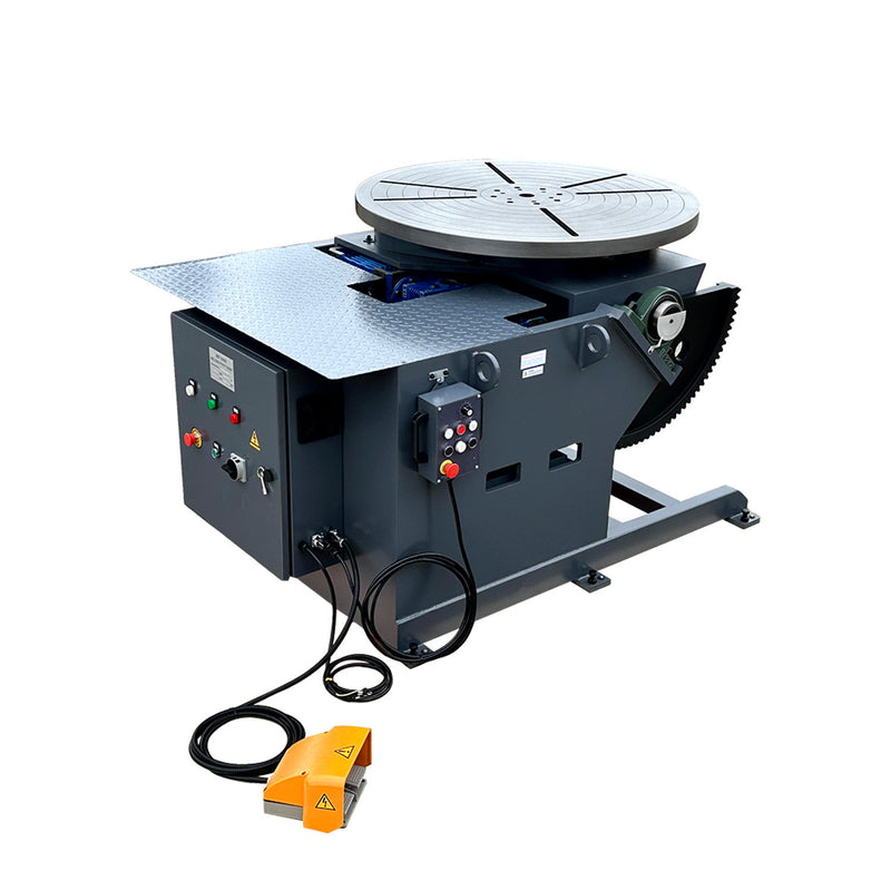 5940-8800 LBS Welding Positioner 3 Phase 220V Rotary Table Tilt 0-135 Degree Positioning Turn Table